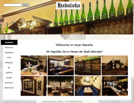 Haduloha - Restaurant - Hotel - Biergarten Otterndorf